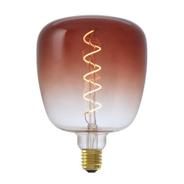 LED lamp 14x20 cm Bruin E27 Dimbaar product