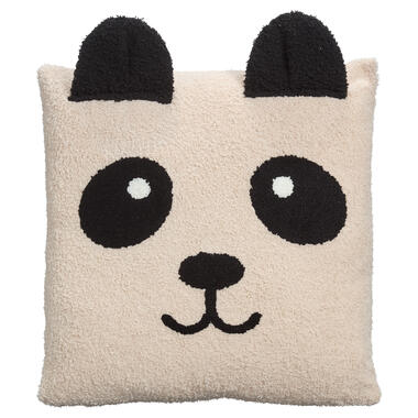 Kussen Panda Teddy Lichtgrijs product
