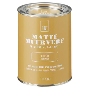 Muurverf Mat Mosterd - 1 l product