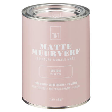 Muurverf Mat Oud Roze 1 l product
