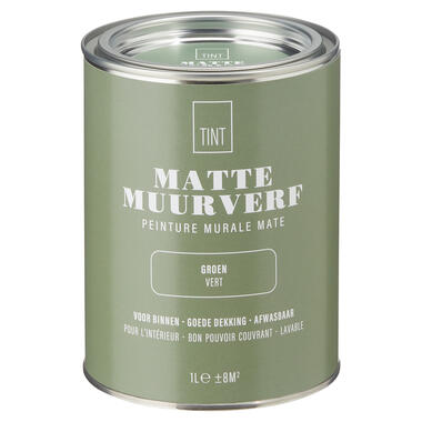 Muurverf Mat Groen - 1 l product