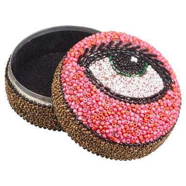 Doosje Oog Roze ø 7 cm product