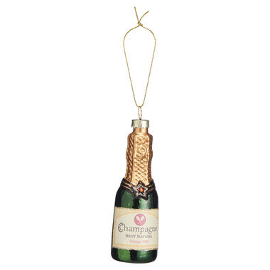 Ornament Champagne Groen product