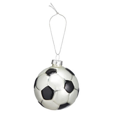Ornament Voetbal Wit/Zwart product
