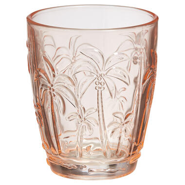 Drinkglas Palmboom Roze product