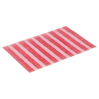 Placemat Streep Rood product