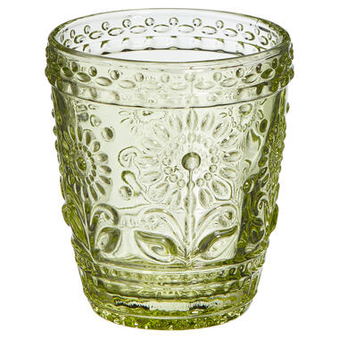 Drinkglas Flower Groen product