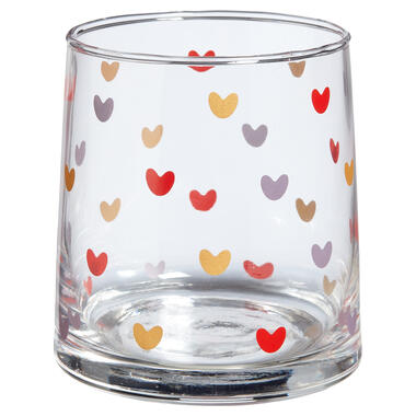 Drinkglas Hartjes Rood product