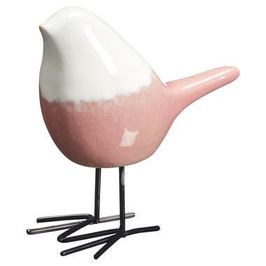 Decoratiebeeld Bird Bresse Roze 9 cm product