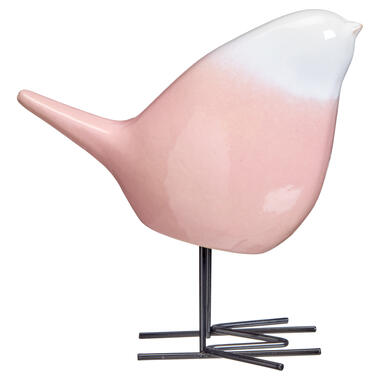 Decoratievogel Bresse Roze 16 cm product