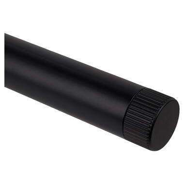 Knop Ribbel 28mm Zwart Zwart product