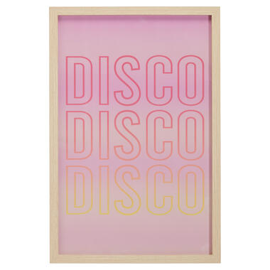 Poster Disco Roze product