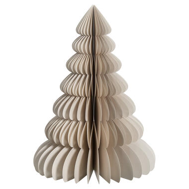 Kerstboom Papier Beige 65 cm product