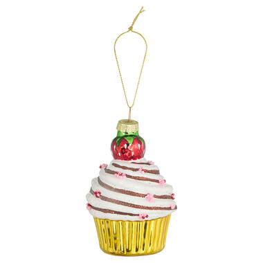 Ornament Cupcake Aardbei product