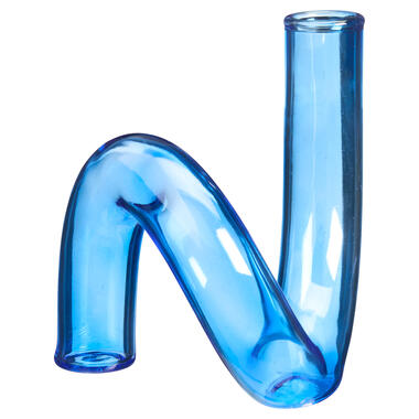 Vaas Tube Blauw 13x15x15 cm product