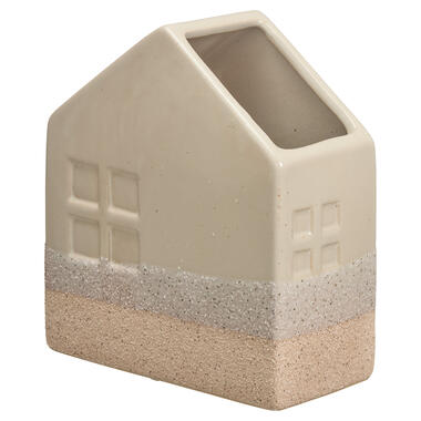 Vaas Huis Naturel 14x7,2x15,5 cm 14x7x16 cm product