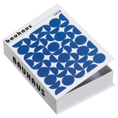 Opbergboek Bauhaus Blauw 16x23x5 cm 16x23 cm product