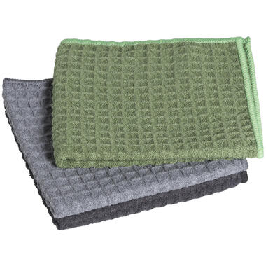 Schoonmaakdoek Leger/Groen - 3 Stuks product