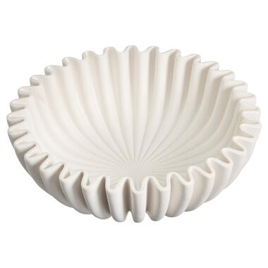 Decoratieschaal Wave Wit ⌀20,5 cm ø 20 cm product