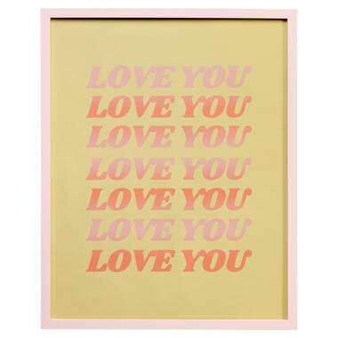 Poster Love You 40x50 cm product