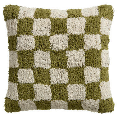 Kussen Check Groen 45x45 cm product