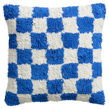 Kussen Check Blauw 45x45 cm product