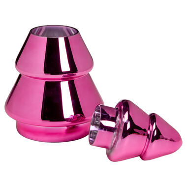 Voorraadpot Kerstboom Roze product