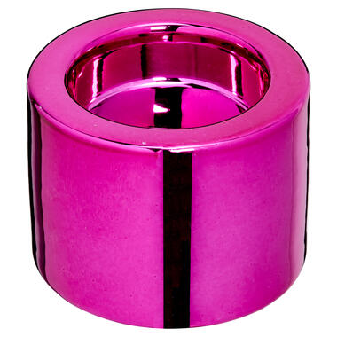 Waxinelichthouder Metallic Pink ø 7x5 cm product