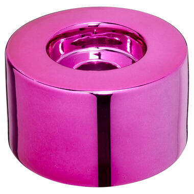 Kandelaar Metallic Pink - 5,1 cm ø 9x5 cm product