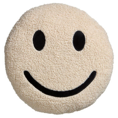 Kussen Smiley Beige Ø35 cm ø 35 cm product