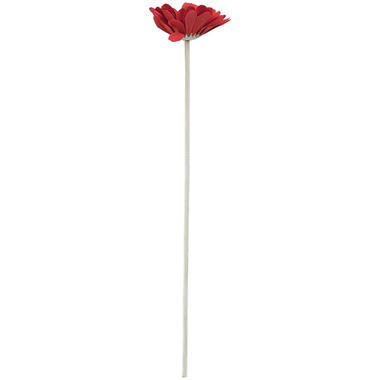 KUNSTBLOEM GERBERA Rood 47 CM product