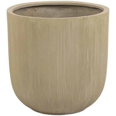 Bloempot Domont Taupe 52 cm 52x52 cm product