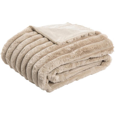 Plaid Ribby Taupe 130x160 cm product