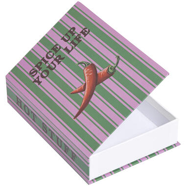 Opbergboek Spice Up 16x23x5 cm product