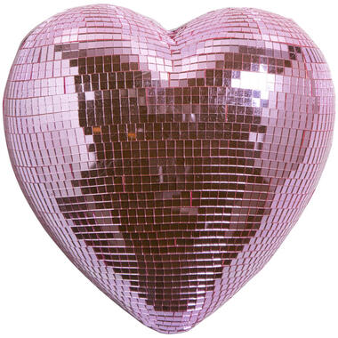 Wanddecoratie Disco Hart - 25cm product