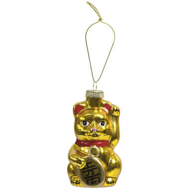 Ornament Lucky Cat Goud product