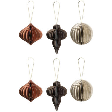 Hangers Papier Nude - 6 Stuks Naturel product