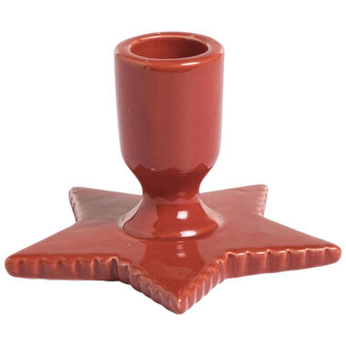 Kandelaar Ster Rood product