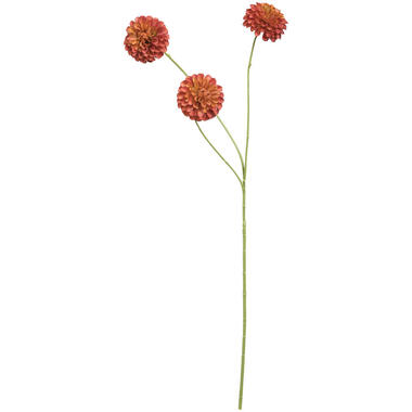 Kunstbloem Dahlia Pompom Oranje product