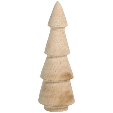 Houten Kerstboom Naturel - 24 cm product