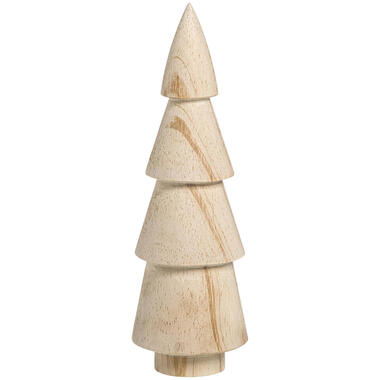 Houten Kerstboom Naturel - 24 cm product