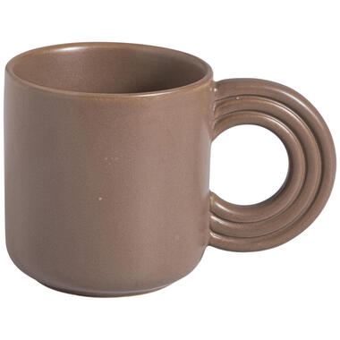 Mok Met Oor Regenboog Bruin 280ml product