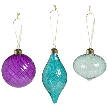 Hangers Glas Koele Tint - 3 Stuks Groen product
