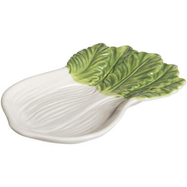 Decoratie Schaal Paksoi Wit/Groen product