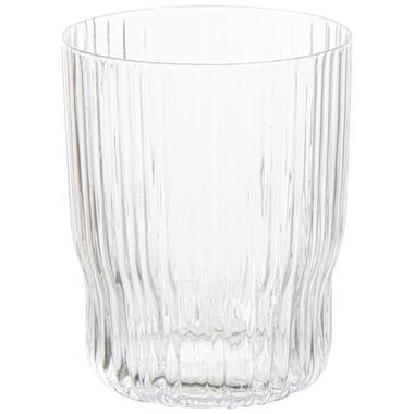 Waterglas Ribbel Transparant 300ml product