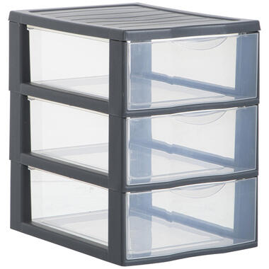 Ladekast Klein Grijs - 3 Lades product