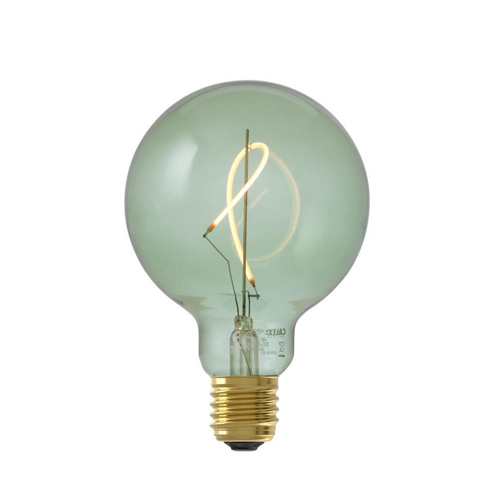 LED lamp 95 mm Groen E27 4W Dimbaar