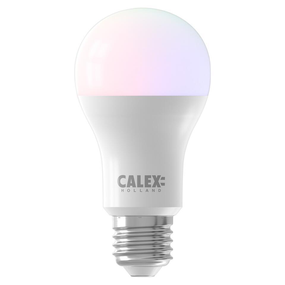 Calex Smart LED-standaardlamp RGB - wit - 8,5W