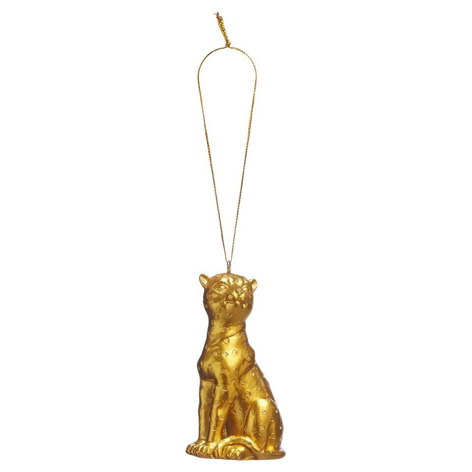 Decoratiehanger Luipaard Goud