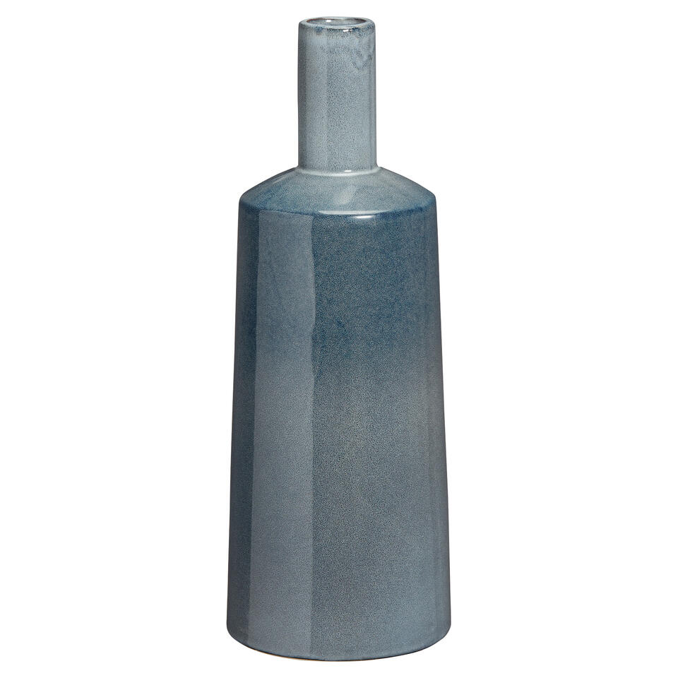 Vase Grassin Blauw - ø 14x39 cm